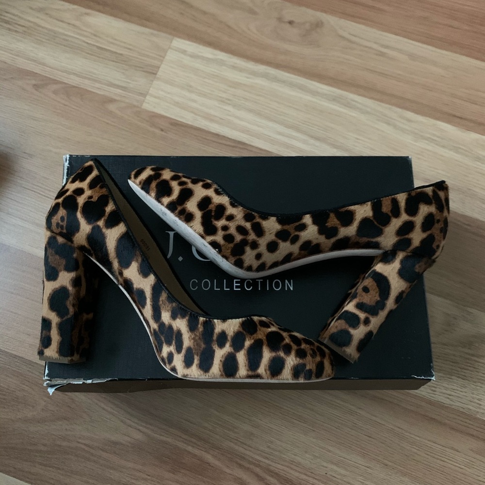 J Crew Collection Etta Calf Hair Pumps